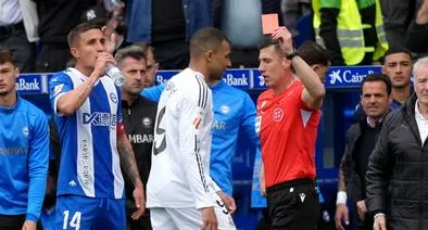 Kylian Mbappé, expulsado en Real Madrid