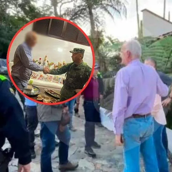 El empresario Juan Gonzalo Vélez, liberado luego de ser secuestrado en Salgar, Antioquia