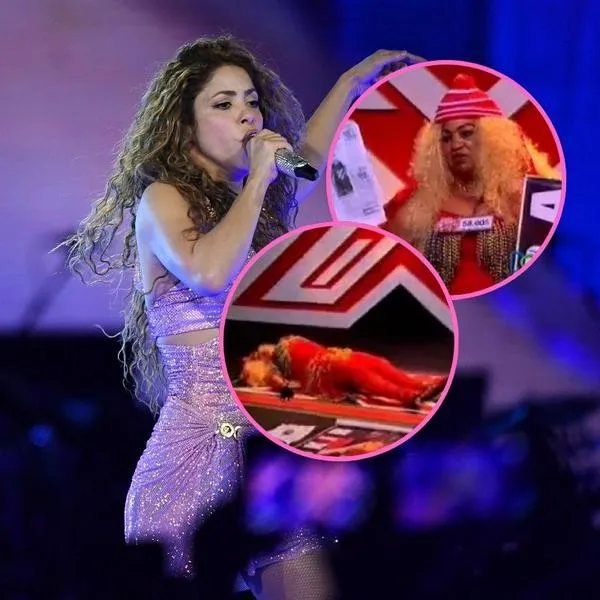 Nidia Romero, la mujer que se hizo viral al imitar a Shakira en el Factor X de RCN