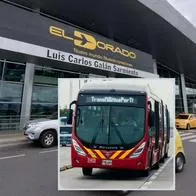 Rutas de Transmilenio que van domingos y festivos al aeropuerto El Dorado: pocas y ahorran