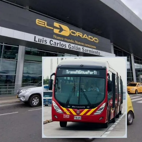 Foto de El Dorado y Transmilenio, en nota de cuál ruta de Transmilenio va hasta aeropuerto El Dorado los domingos y festivos