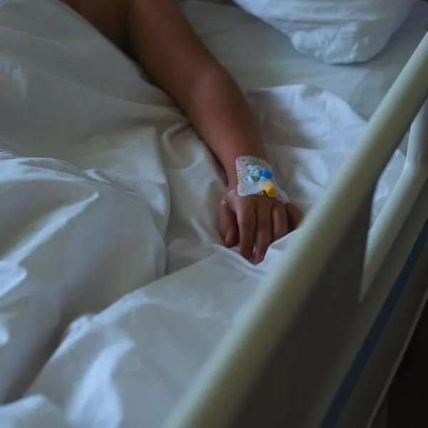 Menor hospitalizada