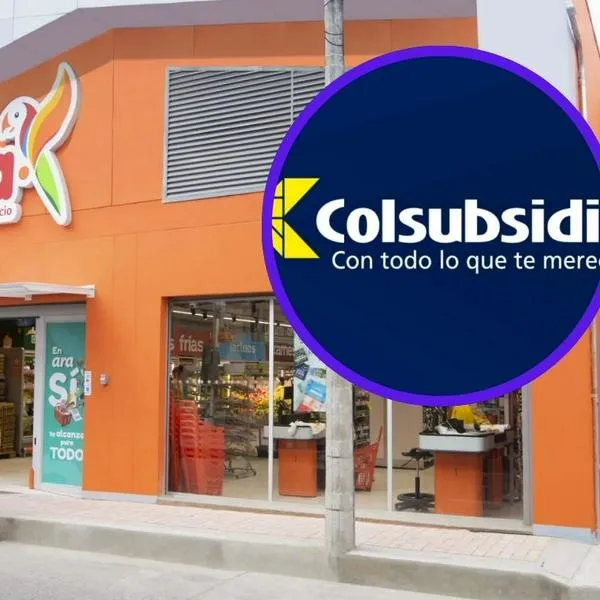 Convenio Colsubsidio y Ara: primera foto de transformación de tienda en Bogotá