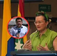 La ministra Cielo Rusinque se agarró con periodista de Blu Radio por pregunta que le hizo al aire sobre la venta de vehículos en Estados Unidos. 