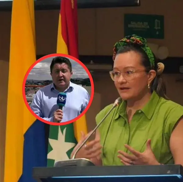 La ministra Cielo Rusinque se agarró con periodista de Blu Radio por pregunta que le hizo al aire sobre la venta de vehículos en Estados Unidos. 