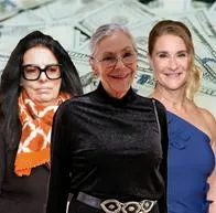 Francoise Bettencourt Meyers, Alice Walton y Melinda French Gates están en la lista de mujeres más ricas del mundo