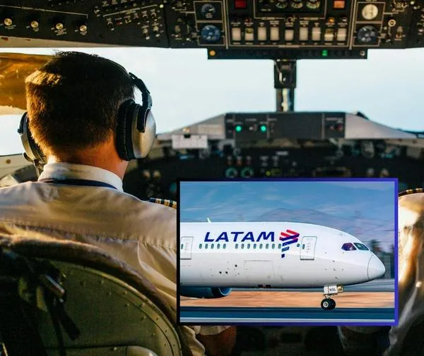 ¿Cuánto ganan los pilotos de Latam 2025? Salario en pesos colombianos sorprende