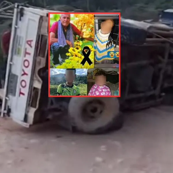 Las víctimas, tres niños y un adulto, del accidente en Santa Rosa del Sur, Bolívar