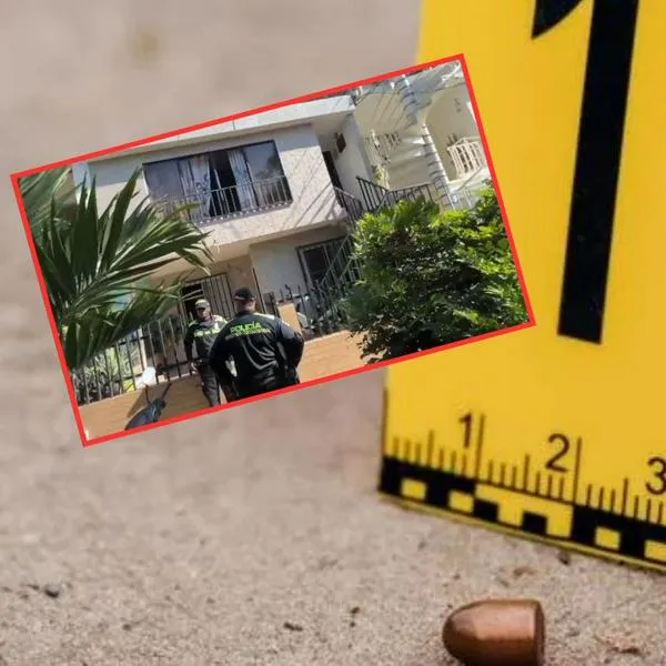 En una casa de Cali hubo un tiroteo en el que la Policía mató a un ladrón que amordazó a los residentes de la vivienda