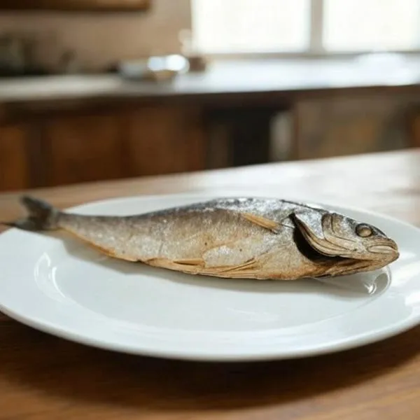 ¿Cómo quitarle la sal a un pescado seco? 