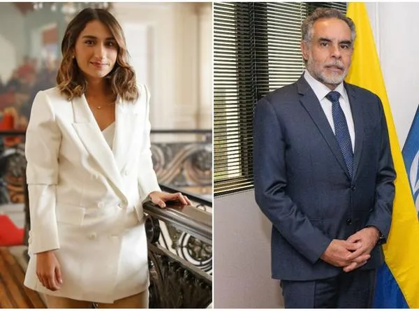 Laura Sarabia y Armando Benedetti.