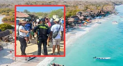 Playa Blanca en la Isla de Barú