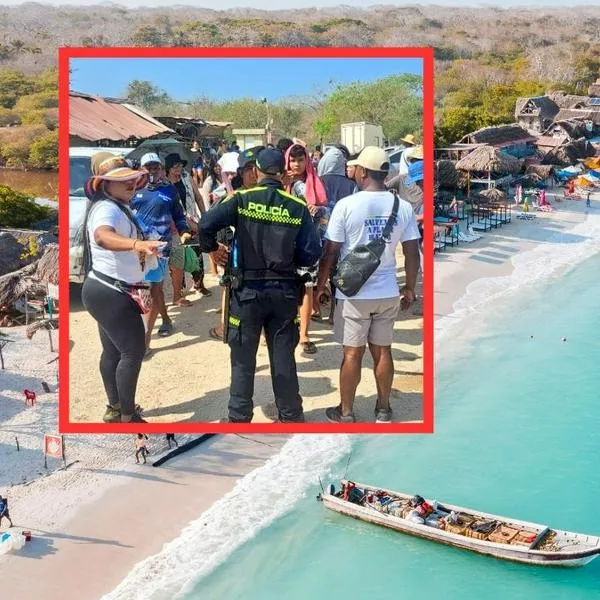 Playa Blanca en la Isla de Barú