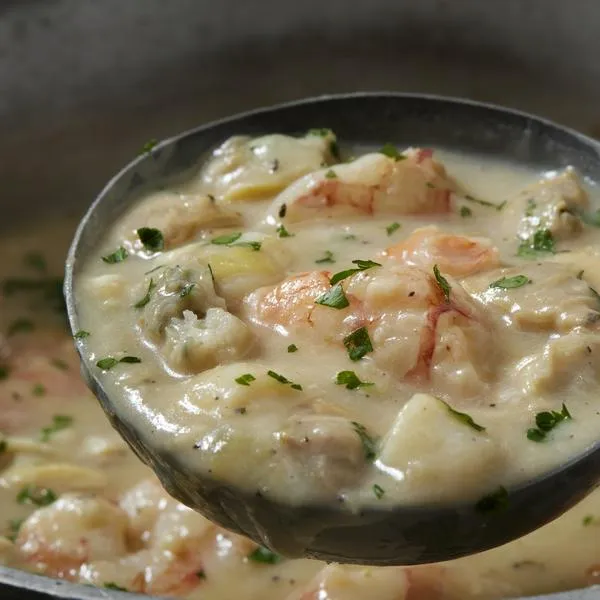 Sopa de pescado para Semana Santa