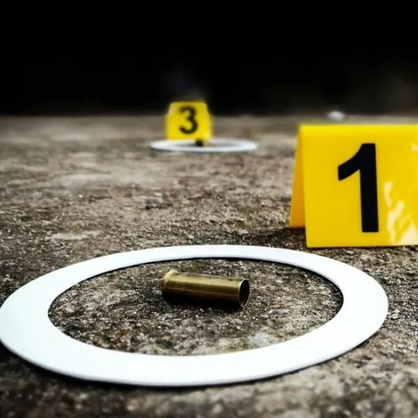 Foto de escena de crimen, en nota sobre alerta por tirador en Universidad Estatal de Florida: heridos en Estados Unidos
