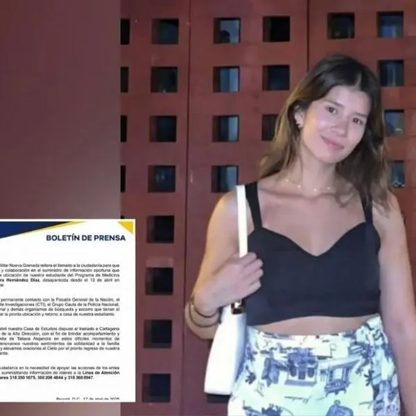 Estudiante de medicina perdida en Cartagena: Universidad Militar sacó comunicado
