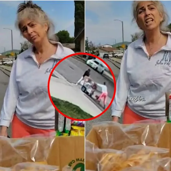 Vendedora latina embarazada agredida por mujer en California, EE. UU.: viral