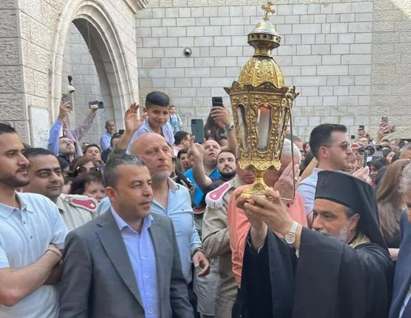 Los cristianos de Ramala celebran la Pascua en medio de la ocupación y la guerra