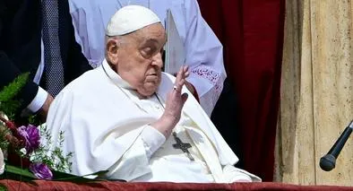 Última foto del papa Francisco antes de morir.