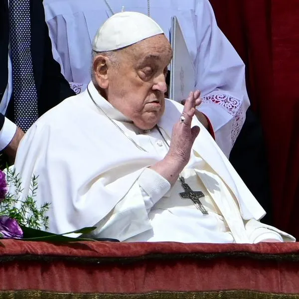 Última foto del papa Francisco antes de morir.