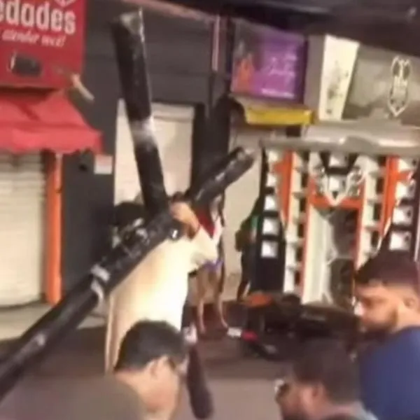Borracho trató de defender a Jesús durante procesión en Semana Santa