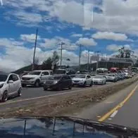 Plan retorno avanza, pero hay largos trancones entrando a Bogotá; así está la movilidad