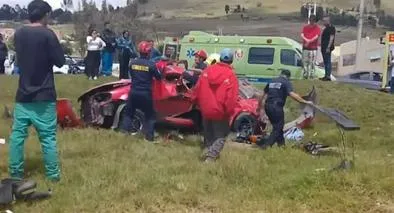 Impactante accidente de tránsito dejó 3 muertos y 2 heridos, en Tunja, Boyacá