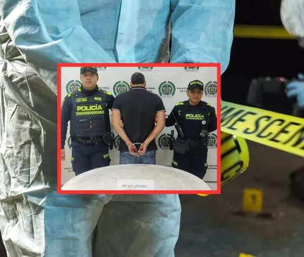 Hombre intentó matar con botella a auxiliar de enfermería en Caldas: cómo fue