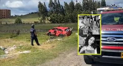 Tragedia en Tunja-Bogotá: identifican a las tres mujeres fallecidas en accidente