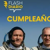 Regreso a la tierra del astronauta de 70 años