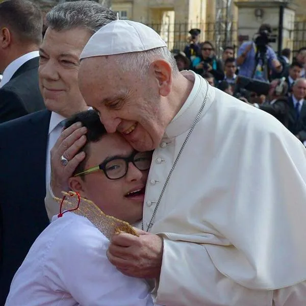Papa Francisco dejó últimas palabras en Colombia, a Juan Manuel Santos