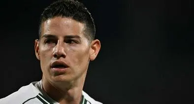 Foto de James Rodríguez, en nota de que James Rodríguez en León, México: critican nivel paupérrimo y actitud deplorable