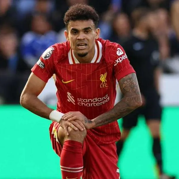 Foto de Luis Díaz, en nota de Luis Díaz soltó mensaje en Liverpool, con rumor de salida a final de temporada 