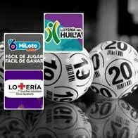 Fotos de loterías, en nota de Miloto, Lotería Cruz Roja y Lotería de Huila, resultados martes 22 de abril 2025