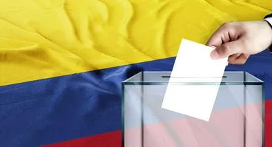 Bandera de Colombia y votaciones