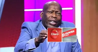 Fotos de Tino Asprilla, Claro y Colpatria, en nota de Tino Asprilla alertó a Claro y Colpatria por estafa con celular: tiró recompensa