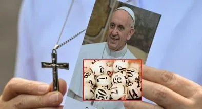Papa Francisco y los números que no han caído en chance y lotería