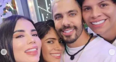 Karina García, 'Toxicosteña, Andrés Altafulla y Emiro / Instagram: @canalrcn