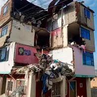 Pánico en Soacha por derrumbe de casa de cuatro pisos: hay 3 personas heridas, entre ellas, un menor de edad de 13 años. Las imágenes son impactantes. 