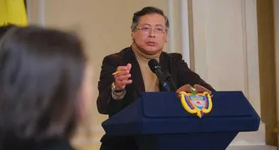 Presidente de Colombia Gustavo Petro