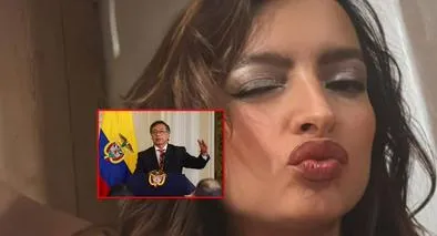 Andrea Petro, hija de Gustavo Petro, lo defendió por la carta de Álvaro Leyva