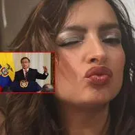Andrea Petro, hija de Gustavo Petro, lo defendió por la carta de Álvaro Leyva
