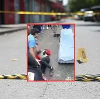 Terror en Funza: sicarios en moto de alto cilindraje mataron a ciclista en plena calle