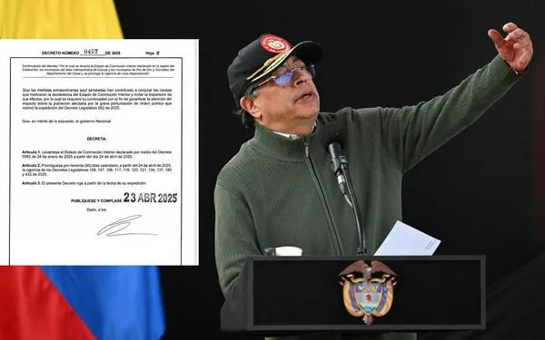 Gobierno levanta decreto de conmoción interior.