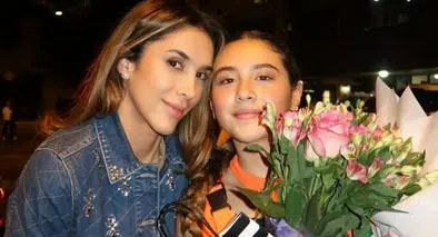 Daniela Ospina, triste por situación de  colegio de Salomé y James Rodríguez 