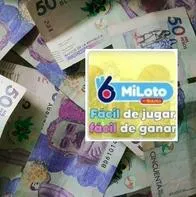 Foto de dinero y Miloto, en nota sobre Miloto, resultados de jueves 24 de abril de 2025, números de último sorteo, 316