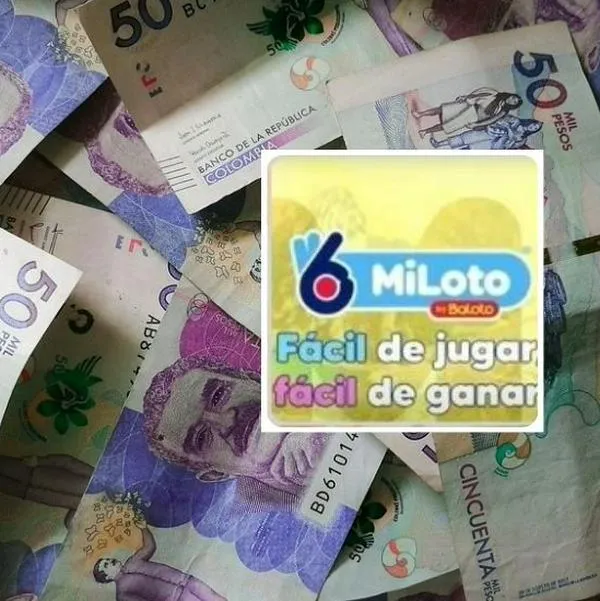 Foto de dinero y Miloto, en nota sobre Miloto, resultados de jueves 24 de abril de 2025, números de último sorteo, 316