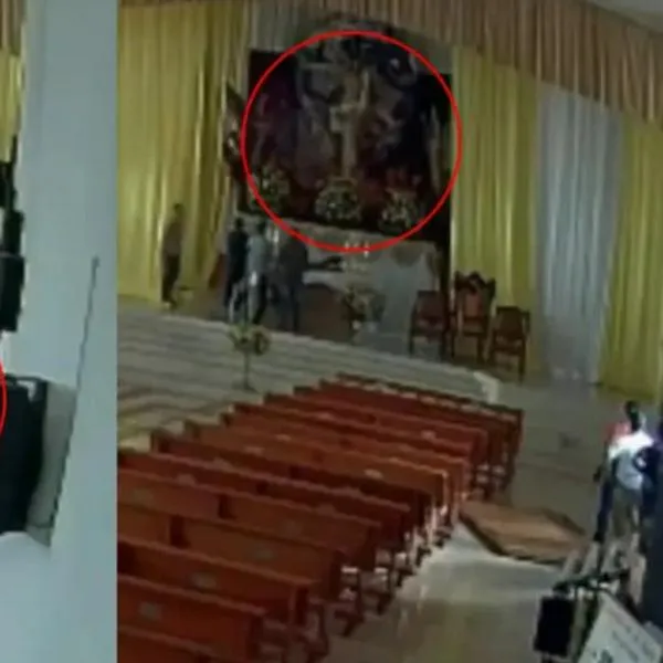 Hombre derribó las puertas de la iglesia y profanó el altar de Jesús 