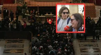 Colombianos viajaron para ver al papa Francisco y no alcanzaron a entrar 