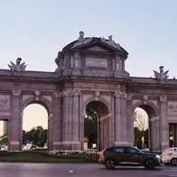 Puerta de Alcalá, en Madrid